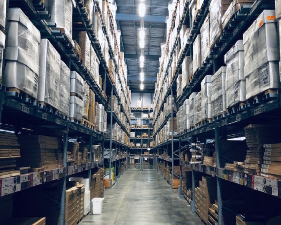 warehouse shelving